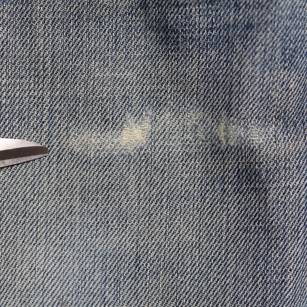 Polo Ralph Lauren Jeans Mens 34x32 Blue Sullivan Slim Denim Whiskering Distress - Picture 5 of 16